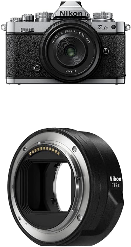 Z fc DX-Format Mirrorless Camera Body w/NIKKOR Z DX 16-50mm f/3.5-6.3 VR - Silver