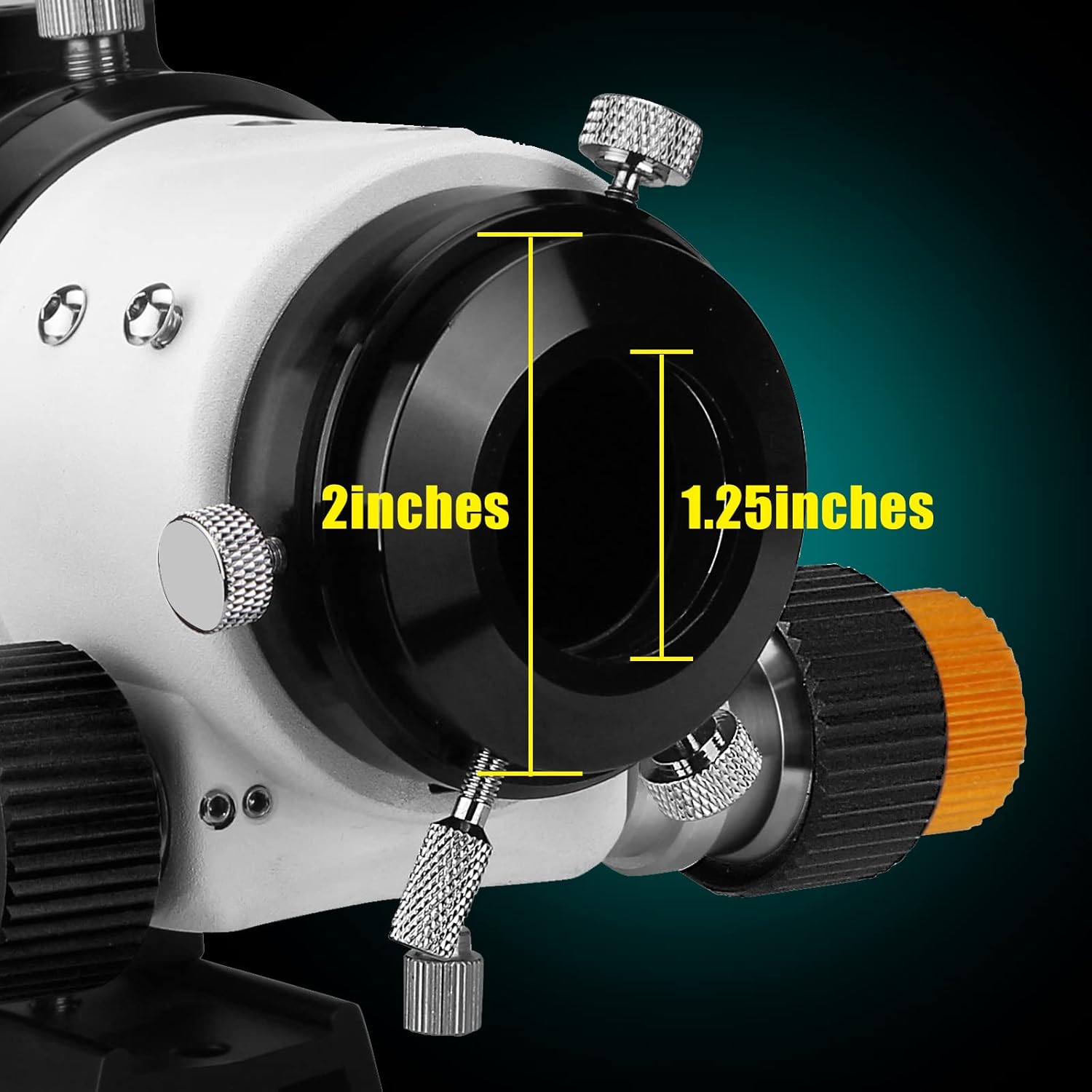 SVBONY SV503 Telescope, 102ED F7 Extra Low Dispersion Achromatic Refractor OTA, Micro-Reduction Rap Focuser, for Astrophotography