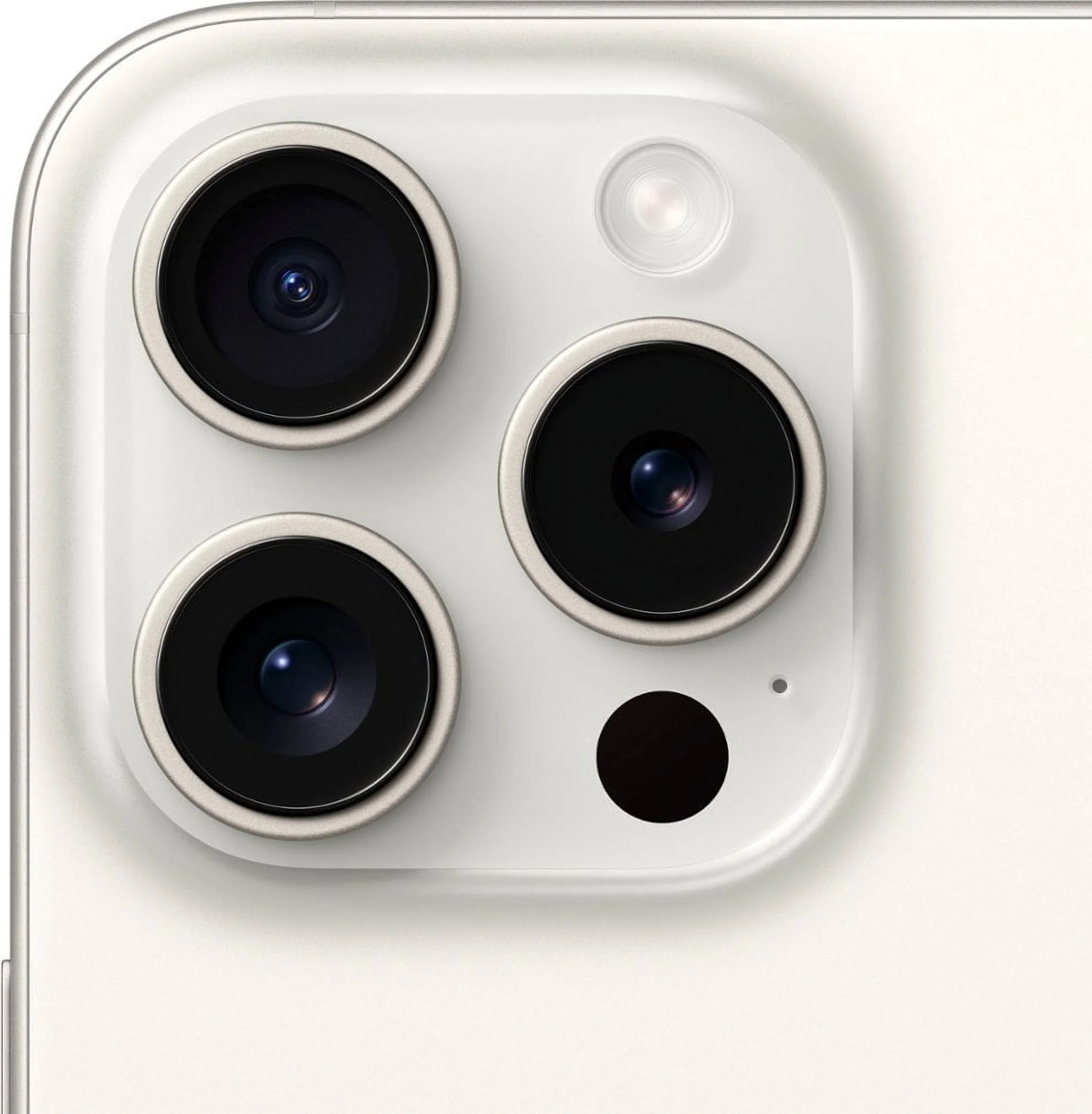Restored Apple iPhone 15 Pro Max 512GB Unlocked White Titanium MU6C3LL/A Excellent Condition
