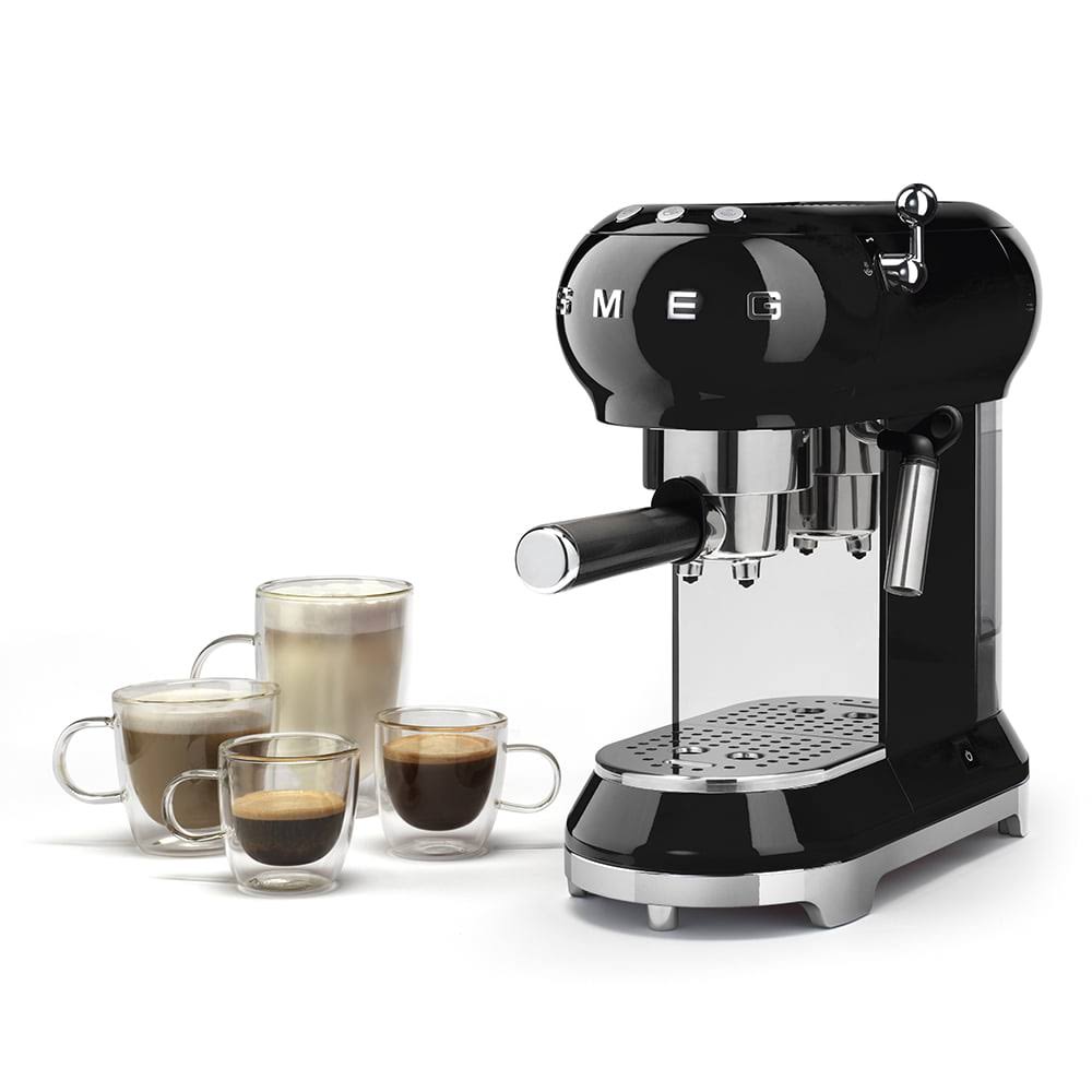 Smeg Espresso Coffee Machine Black
