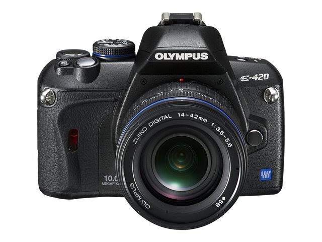 Olympus used E-420 SLR Digital Camera (Camera Body)