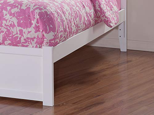 AFI Concord Platform Bed with Footboard & Storage Drawers
