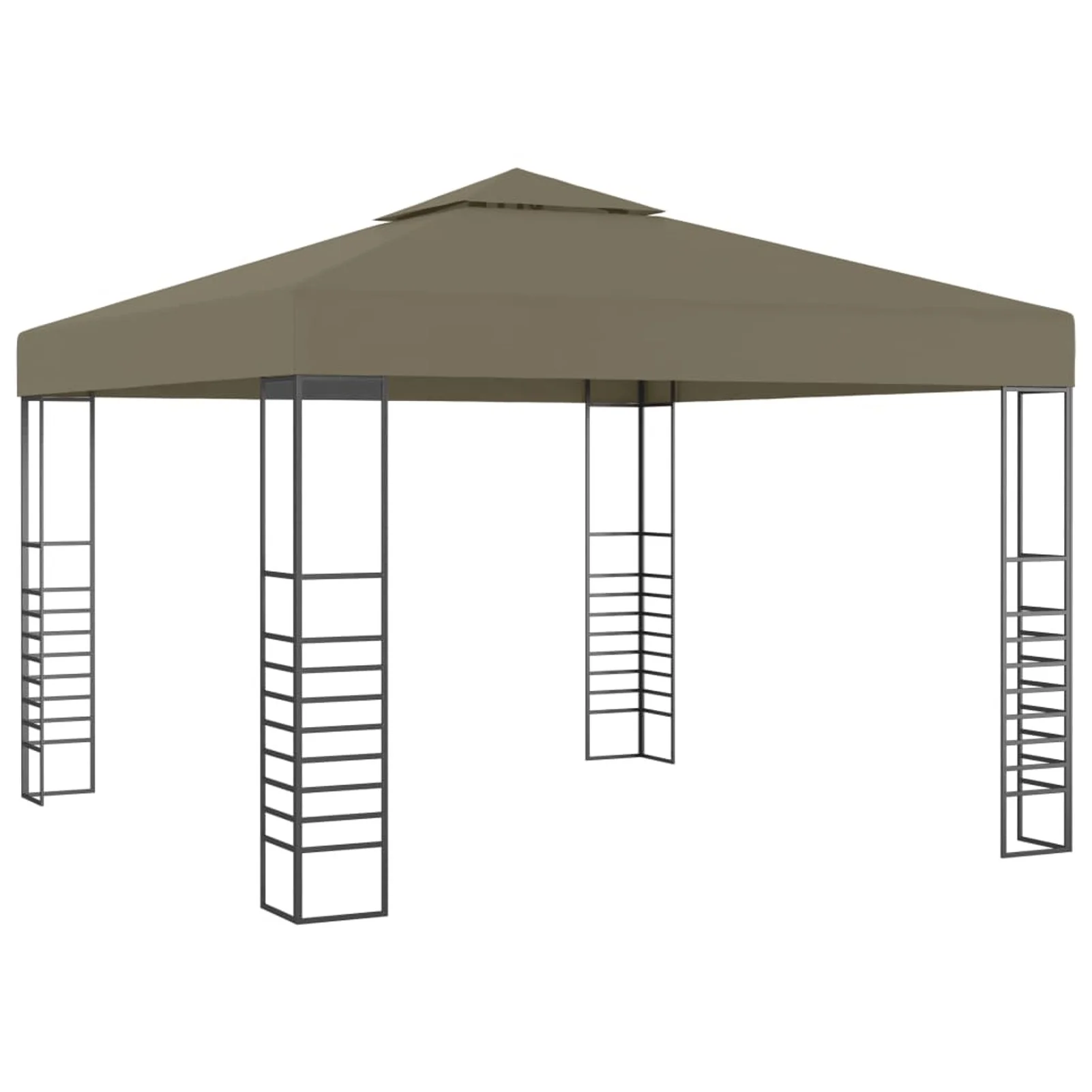 Carevas Garden Marquee 9.8'x9.8' Taupe 0.6 ozft²