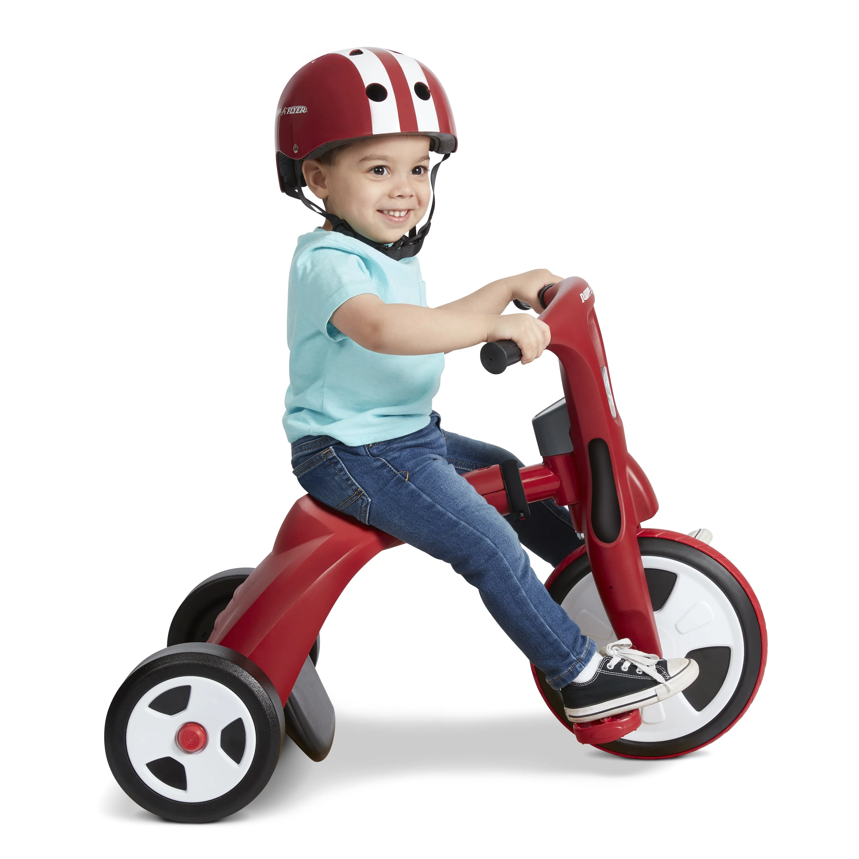 Radio Flyer, Twist Trike, 2 Tricycles in 1, for Boys and Girls 2-7 Years