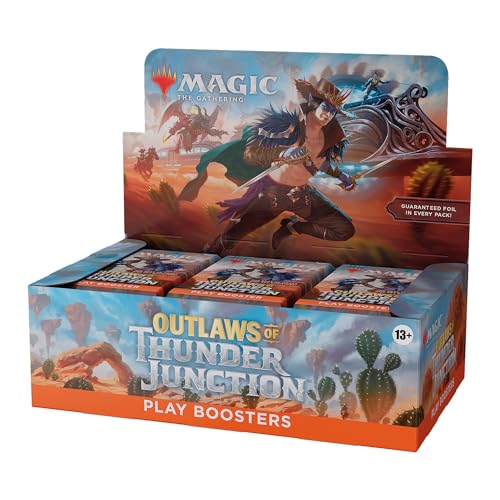 Magic: The Gathering Outlaws of Thunder Junction Play Booster Box - 36 Packs (504 Magic Cards) - Radiant Selections