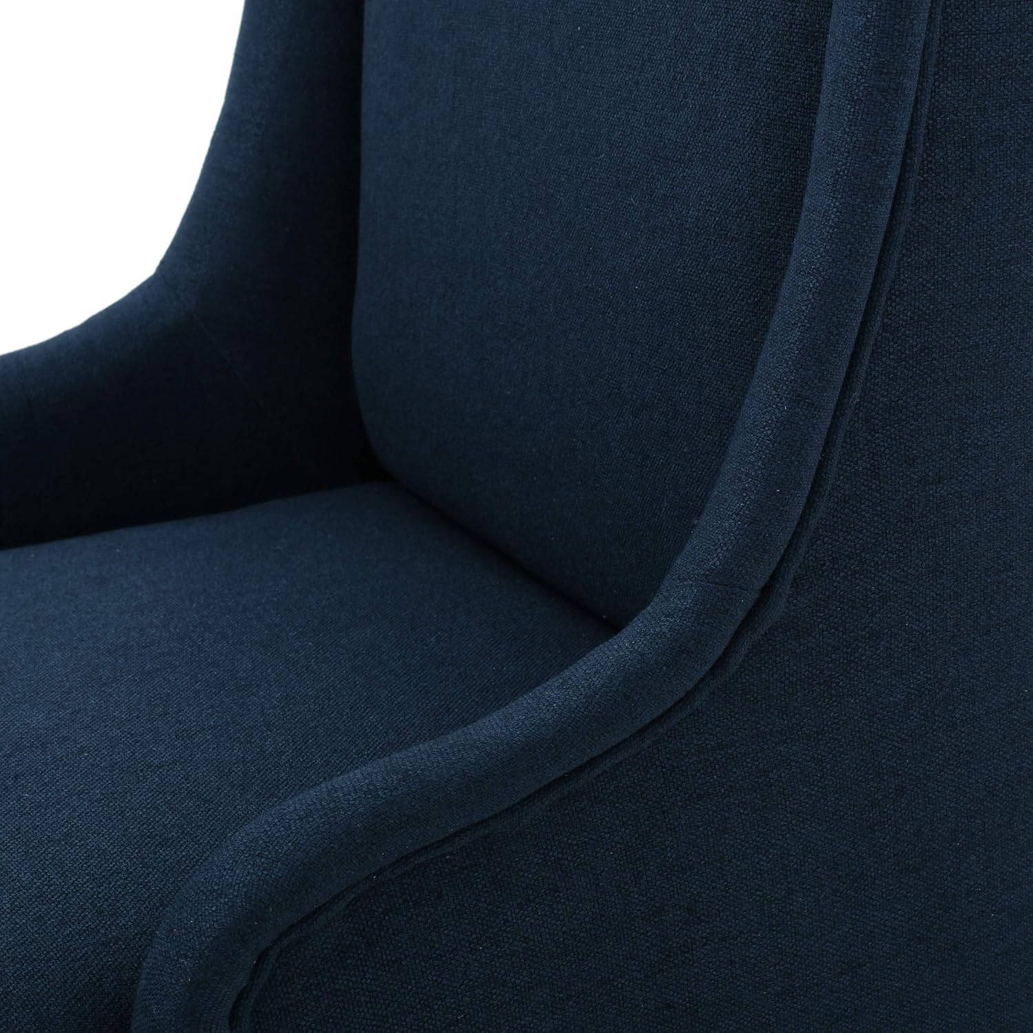 Christopher Knight Home Callie Fabric Dining Chair, Dark Blue