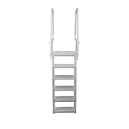 Extreme Max 3005.4122 Deluxe Flip-Up Dock Ladder - 6-Step