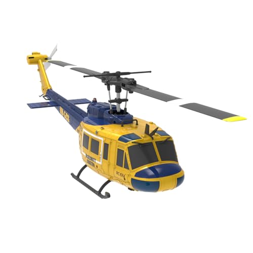 RC Helicopter for Adult, UH-1 Huey Remote Control Helicopter C032 1/48 Scale 2.4G 6CH RC Airplane Model