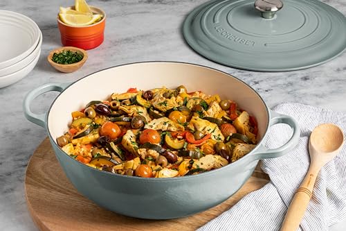 Le Creuset Signature Cast Iron Chef's Oven, 7.5qt, Flame