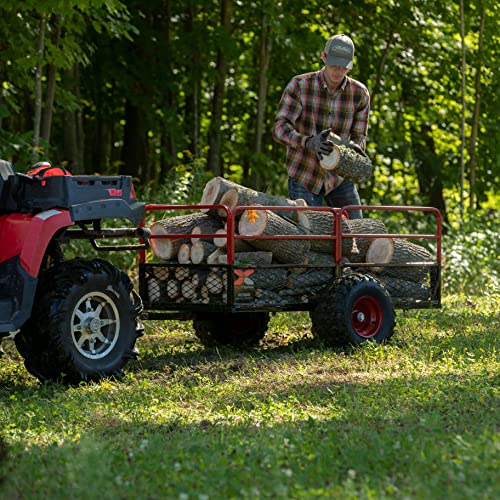 YUTRAX® HC1750 Trailer, Heavy-Duty Trailer, 1750 lb. Load Capacity, Heavy-Duty Steel Construction, Haul 28 Cub Feet, Minimal Assembly