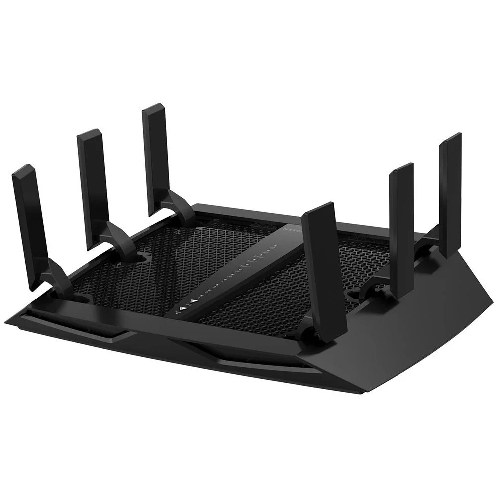 NETGEAR Nighthawk X6 AC3200 Tri-Band Gigabit WiFi Router (R8000), Open Box