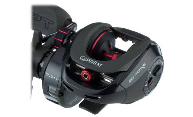 Zebco 21-35340 Quantum Smoke S3 SM100SPT 11bb 6.1:1 Right Hand Baitcast Reel