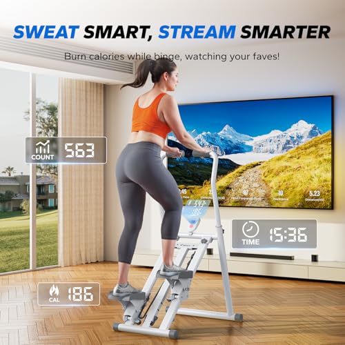 MERACH Stair Stepper for Home Gym Exercise, New Version Vertical Climber Machine for Full-Body Workout