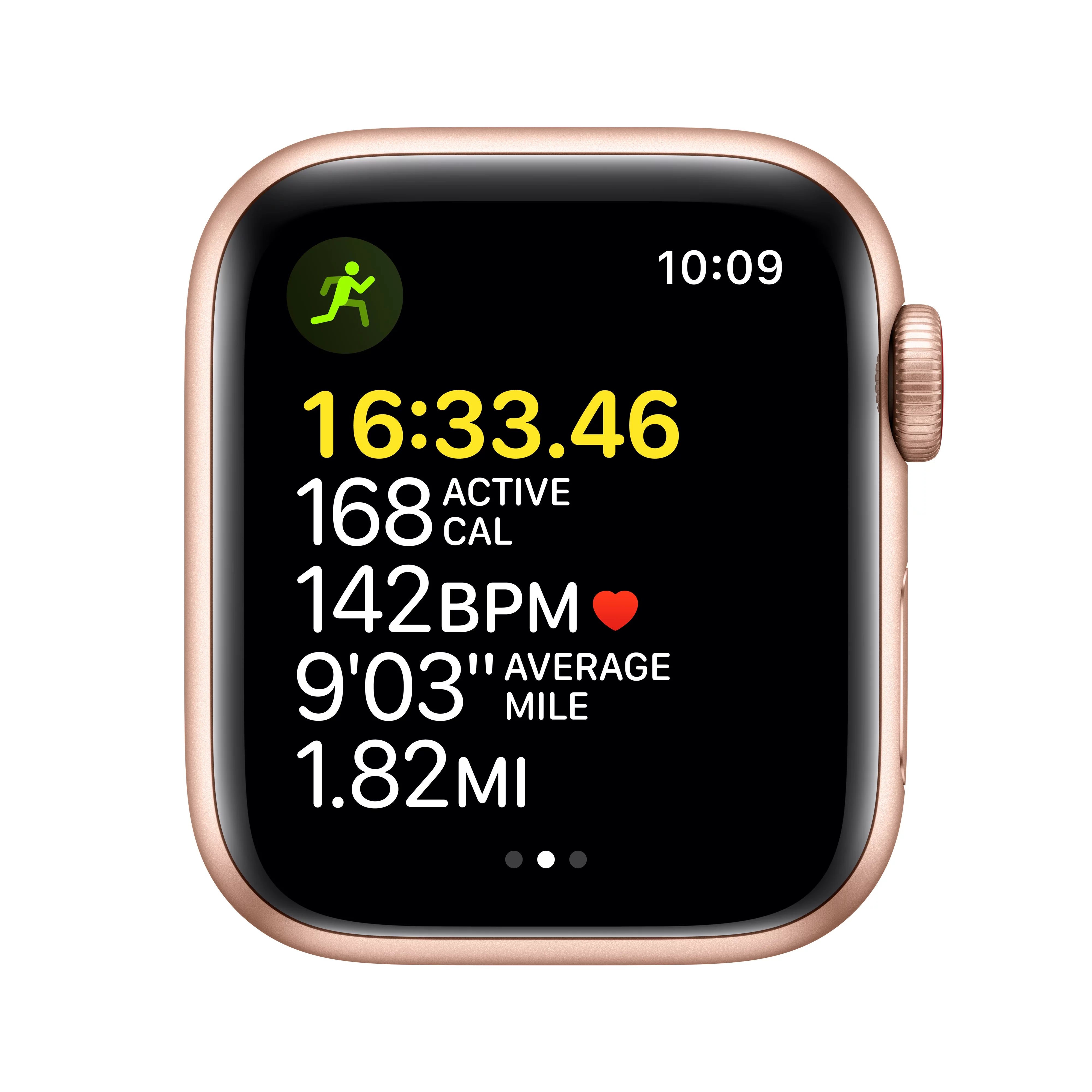 Apple Watch SE (1st Gen) GPS + Cellular 40mm Gold Aluminum Case Starlight Sport Band - Regular with Family Set Up - Radiant Selections