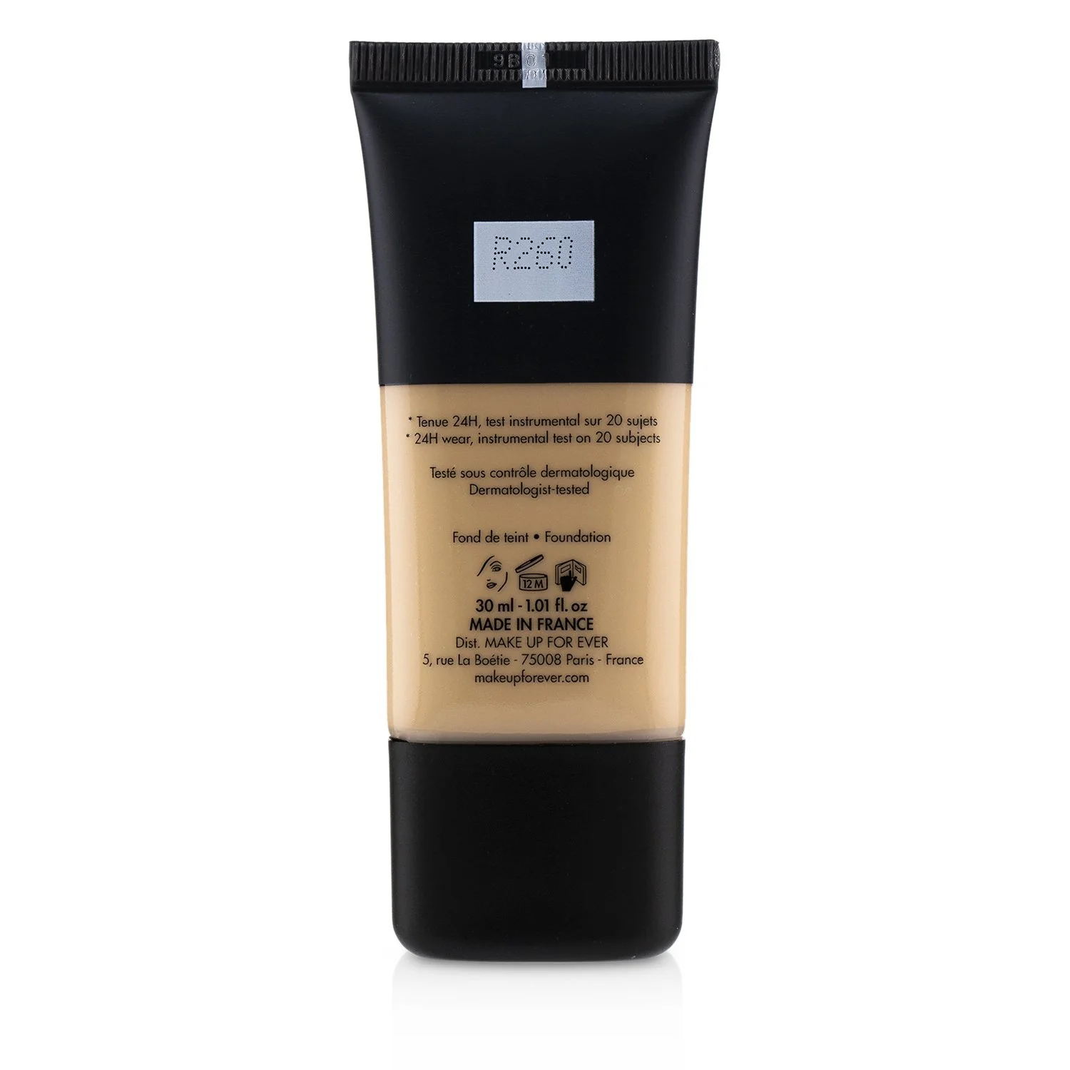 Make Up For Ever Matte Velvet Skin Full Coverage Foundation - # Y305 (Soft Beige)  30ml/1oz