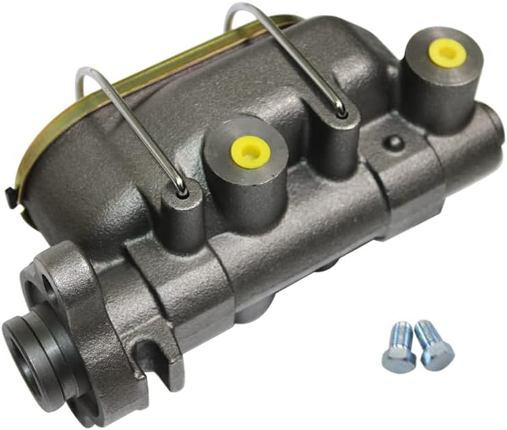 DEMOTOR PERFORMANCE Universal GM Corvette Style Cast Iron Master Cylinder 1 Bore 4 Port Pack of 2