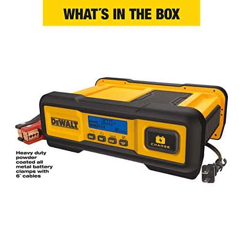 DEWALT 30 Amp Battery Charger 3 Amp Battery Maintainer with 100 Amp Engine Start - Shop Hardware Tools Online Store