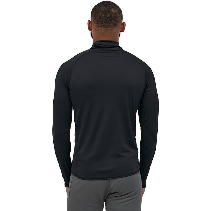 Patagonia Men&s Black Capilene Midweight Zip-Neck