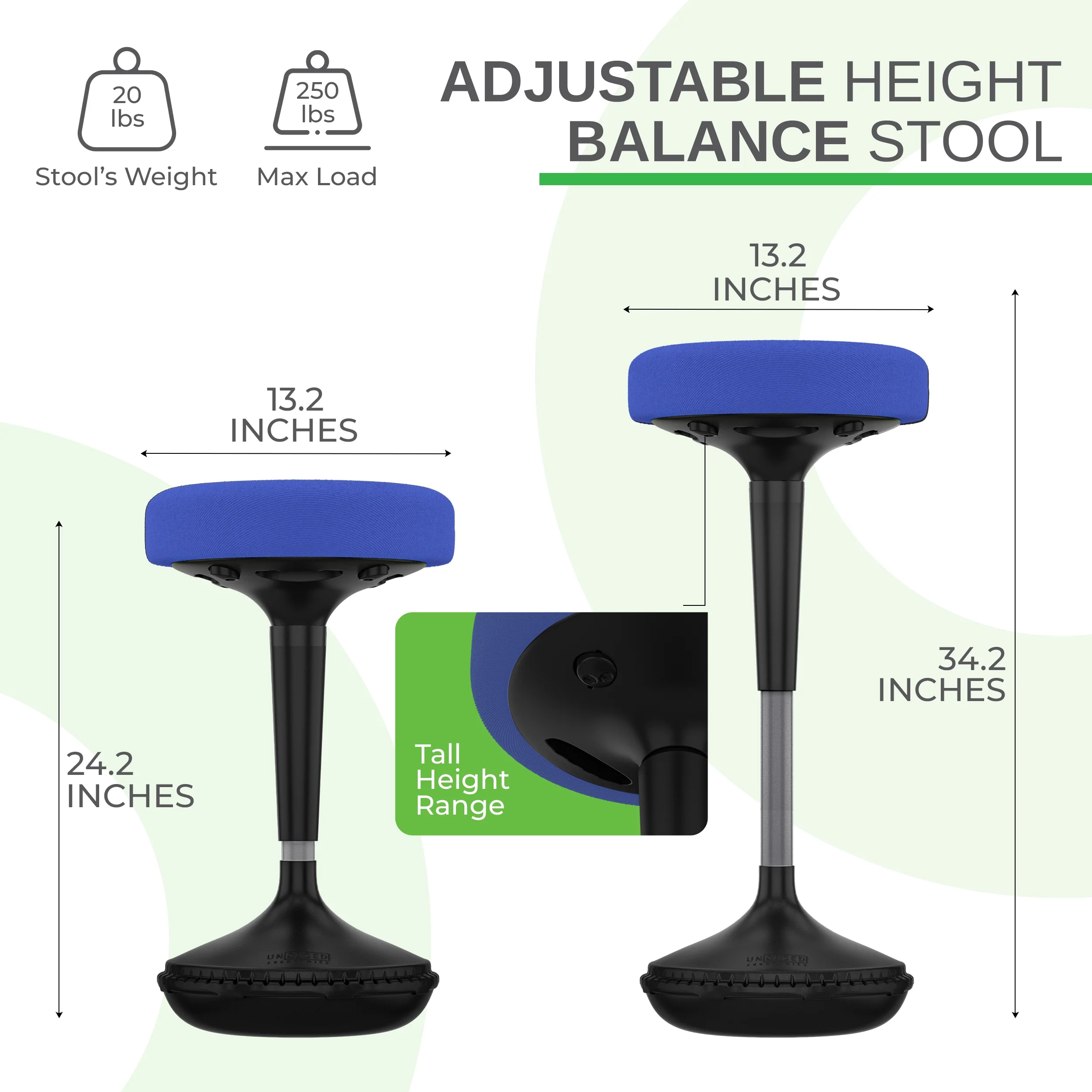 Wobble Stool Standing Desk Stool
