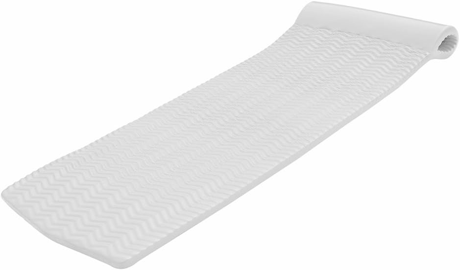 California Sun Deluxe 1.5 Thick Oversized Unsinkable Ridged Foam Pool Float - Thicker Version Than Standard Model