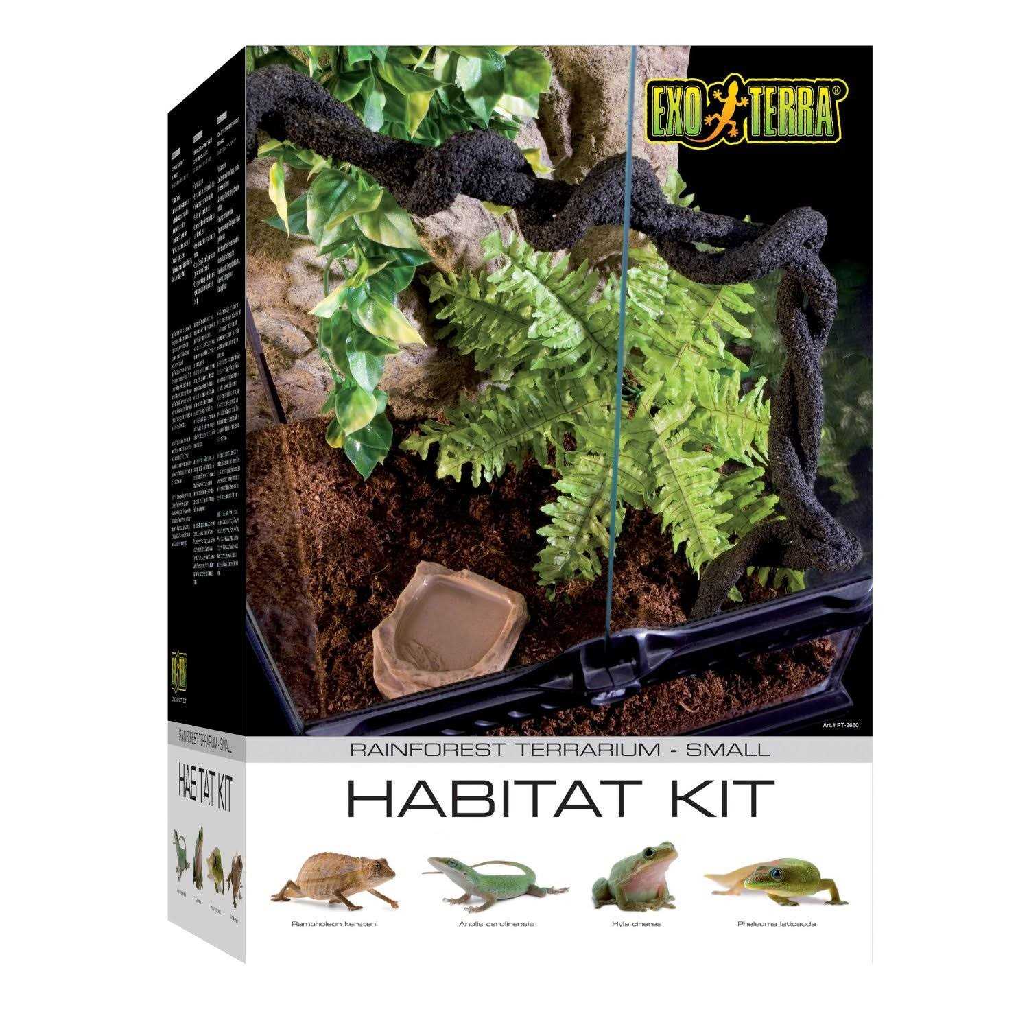 Exo Terra Rainforest Habitat Kit - Pet Supplies online store