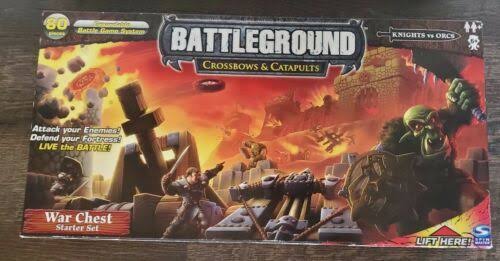 Spin Master Crossbows u0026 Catapults Battleground Game - War Chest