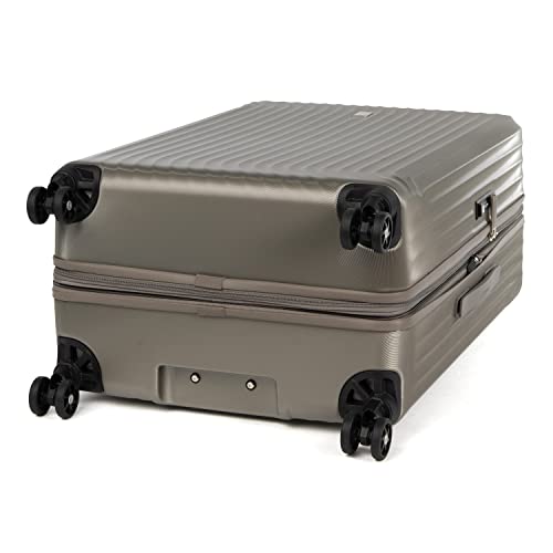 Travelpro Maxlite Air Hardside Expandable Carry on Luggage, 8 Spinner Wheels, Lightweight Hard Shell Polycarbonate Suitcase, Shadow Grey