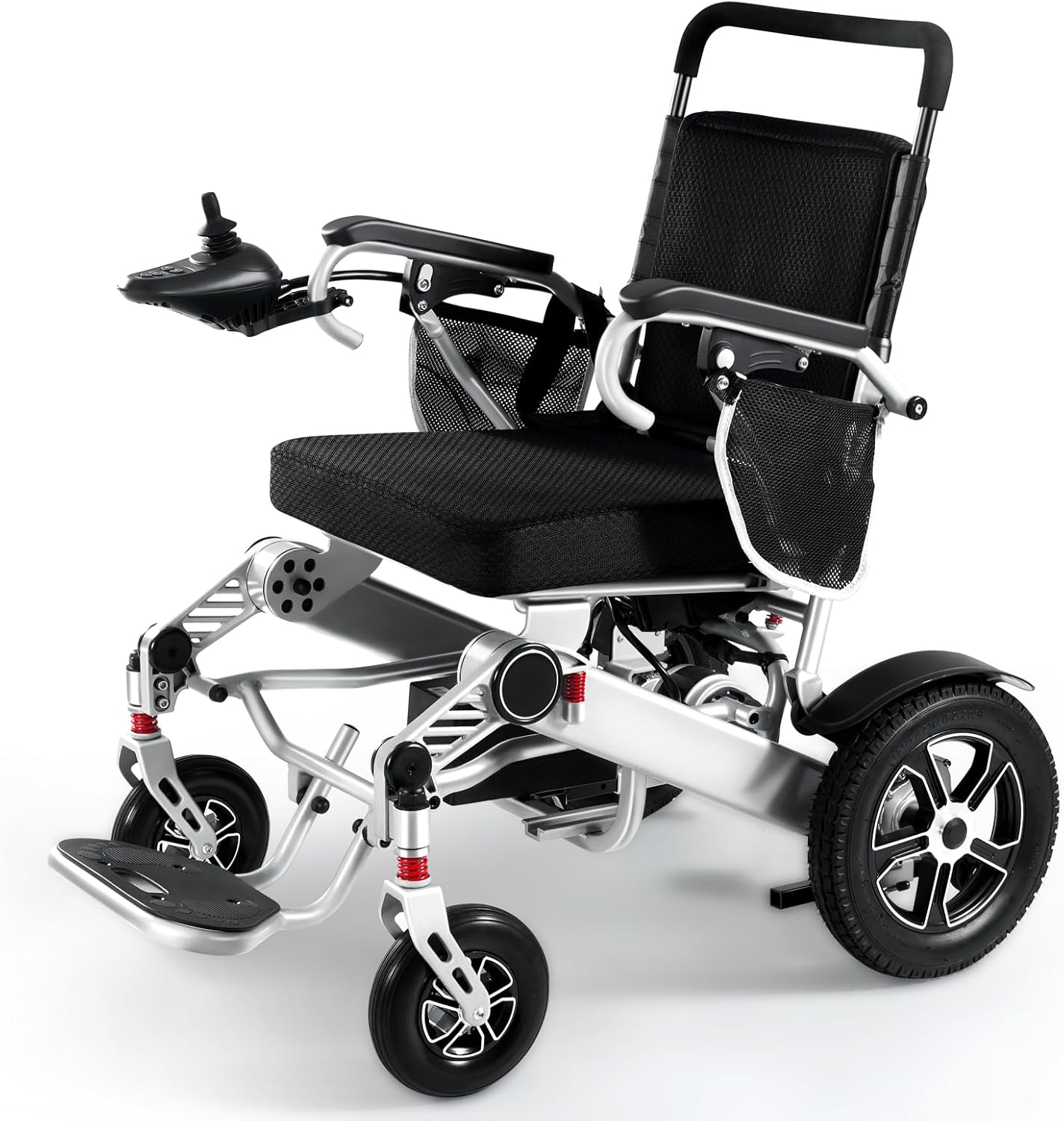Specialized Electric Wheelchair for The Elderly and Disabled, Lightweight and Foldable, Long Range, Travel for All Terrain