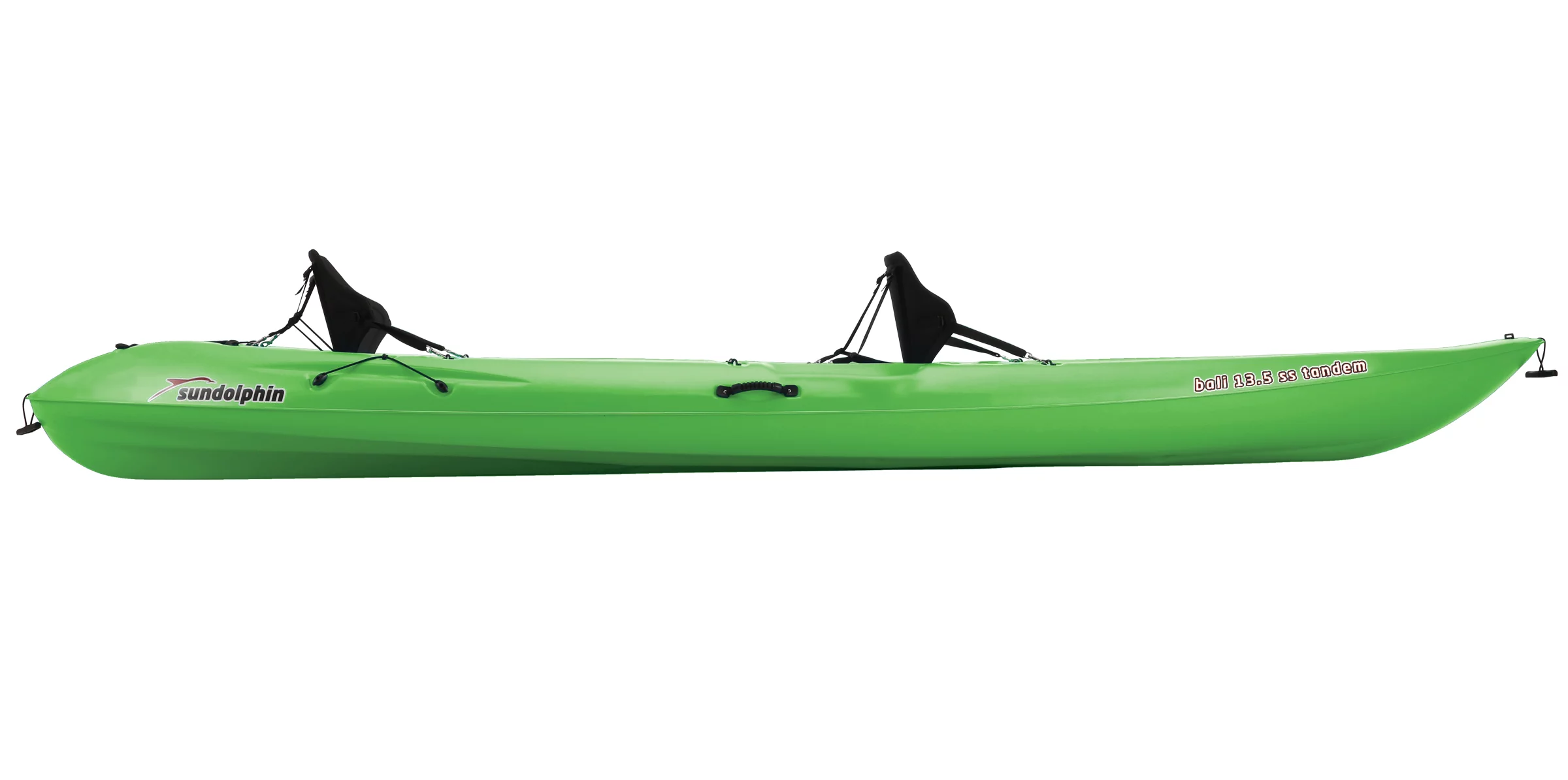 Sun Dolphin Bali 13.5 Recreational Sit On Tandem Kayak, Lime - Radiant Selections