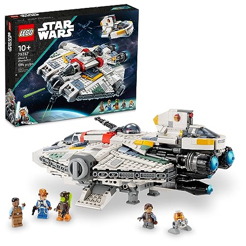LEGO Star Wars: Ahsoka Ghost & Phantom II, Star Wars Playset Inspired by The Ahsoka Series