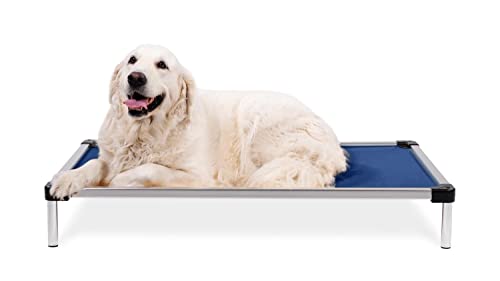 K9 Ballistics Chew Proof Mesh Elevated Dog Bed - Made for Aggressive Chewers, Indestructible Cot, Heavy Duty, 120-Day Warranty, Washable