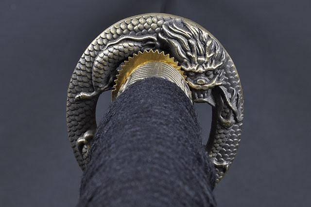 Fully Handmade Quality Dragon Japanese Samurai Tanto Sword