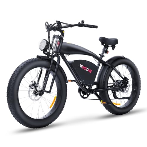 E2/K20 Electric Bike for Adults, 48V 13Ah/15Ah Battery, Up to 28 MPH & 46.6/60 Miles (PAS), 750/1000W Peak Ebike with All-Terrain 20"/26''