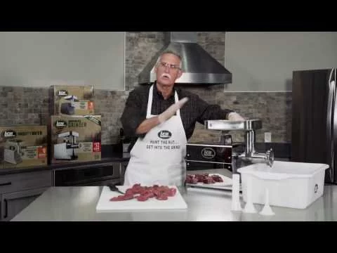 LEM Big Bite Meat Grinder #8 + Foot Switch