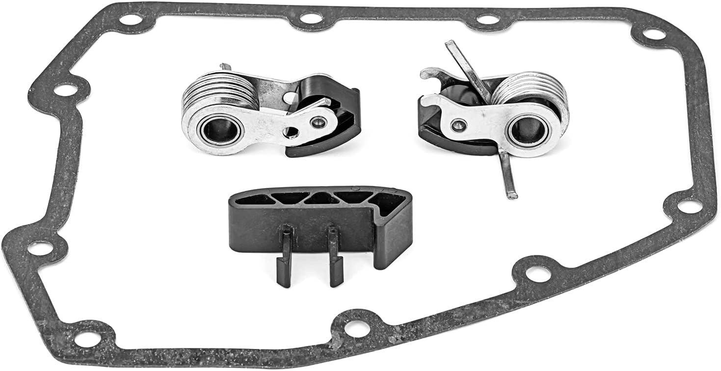 Mofun Inner/Outer Cam Chain Tensioner Complete Kit/Guide&Cover Gasket Compatible with 1999-2006 Harley Twin Cam Pack of 2