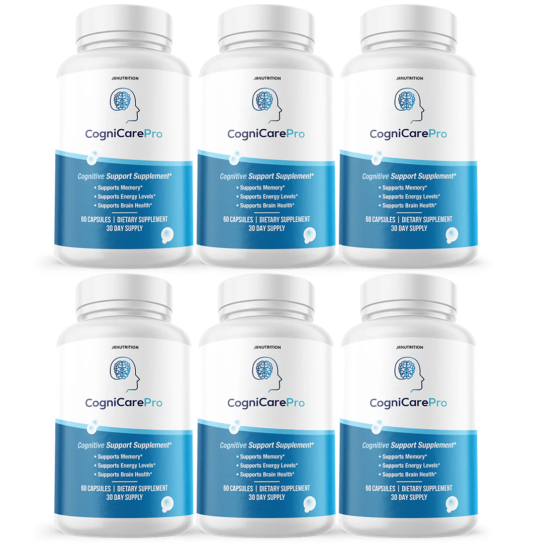 Cognicare Pro - Cognitive Support Dietary Supplement 60 Capsules (6 Pack) - Kansas Nuitrition - HNZSDS