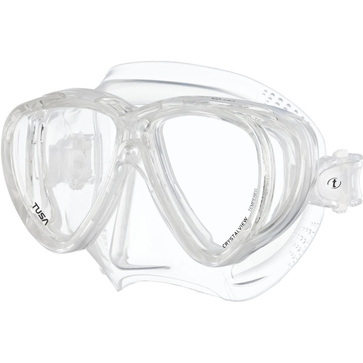 Tusa Freedom Quad Mask - Black/Fist Tale Blue