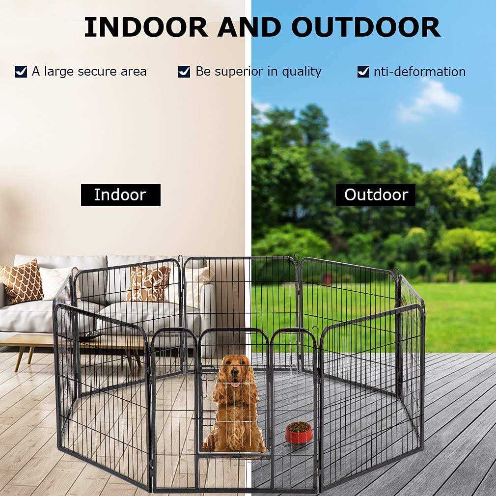 Bestpet Heavy Duty Pet Playpen Dog Exercise Pen Cat Fence
