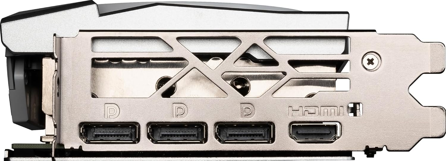 MSI Gaming RTX 4070 Ti Gaming X Slim White 12G Graphics Card (NVIDIA RTX 4070 Ti, 192-Bit, Extreme Clock: 2745 MHz, 12GB GDRR6X 21 Gbps, HDMI/DP
