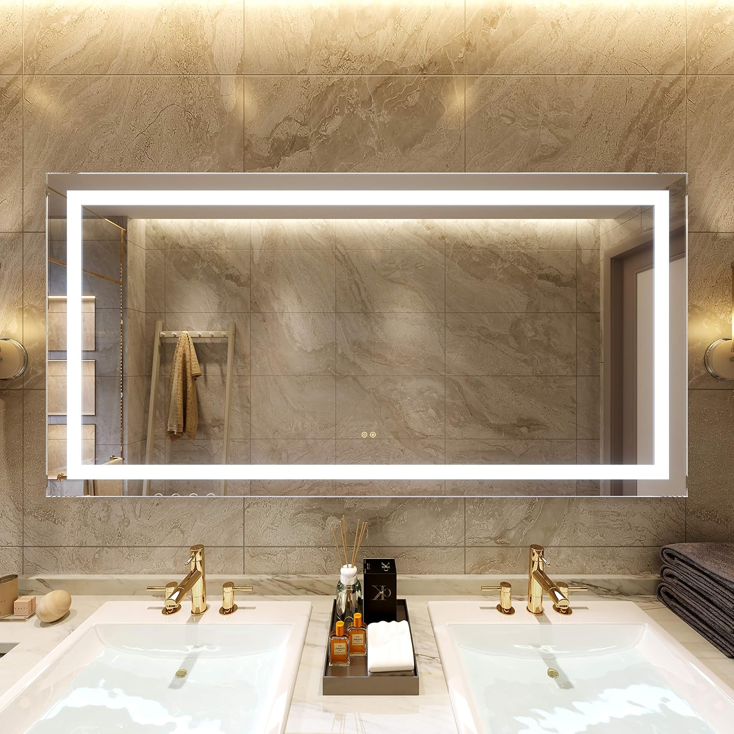 Petus PetusHouse 20 X 28 Inch LED Lighted Bathroom Mirrors