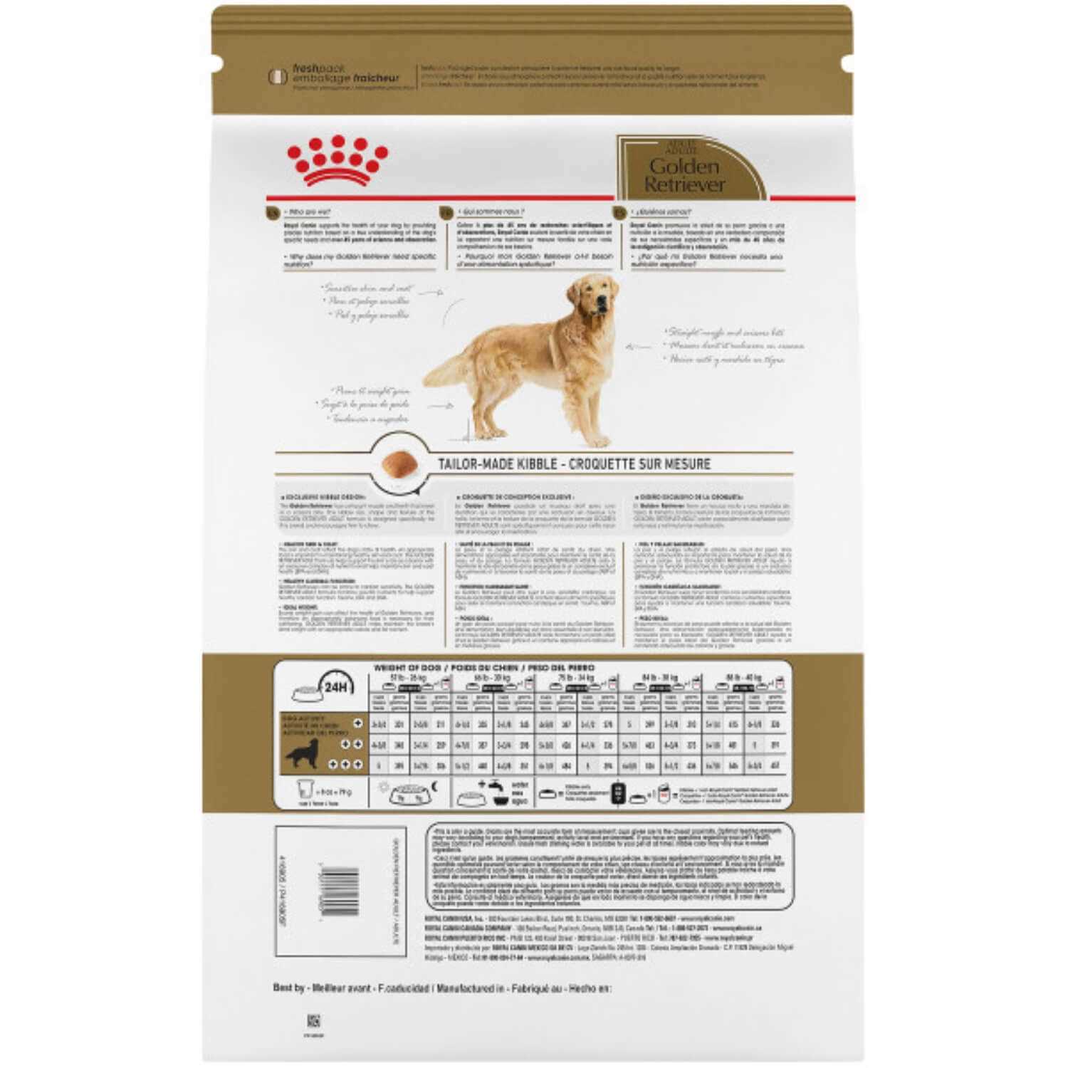 Royal Canin Golden Retriever Adult Dog Food - Pet Supplies online store