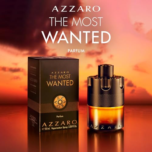 Azzaro The Most Wanted Parfum - Intense Mens Cologne - Spicy & Seductive Fragrance for Date Night - Lasting Wear
