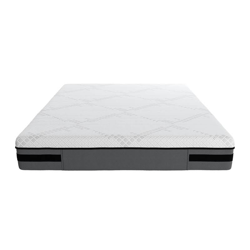 DHP Belham Living 10x22 Charcoal u0026 Gel Memory Foam 4-Layer Mattress in Queen Size
