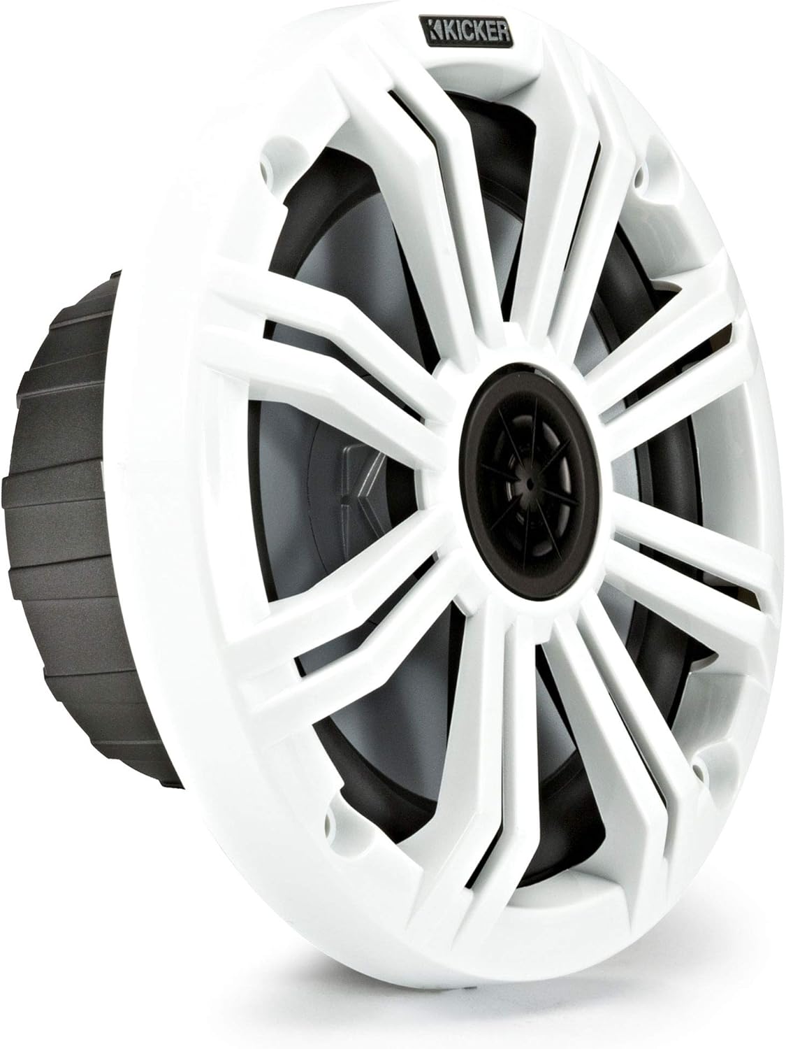 KICKER 6.5" White Marine Speakers (Qty 4) 2 Pairs of Speakers