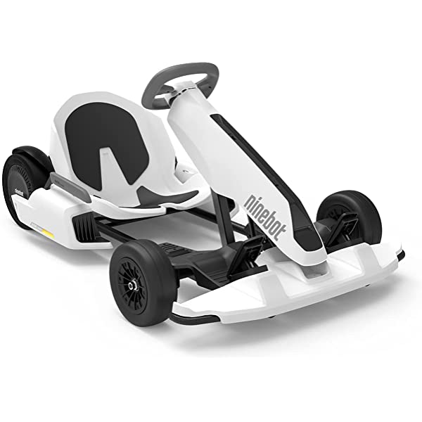 Segway Ninebot Electric GoKart Pro and Gokart Bundle, Outdoor Race Pedal Go Karting Car for Kids and Adults, Adjustable Length and Height