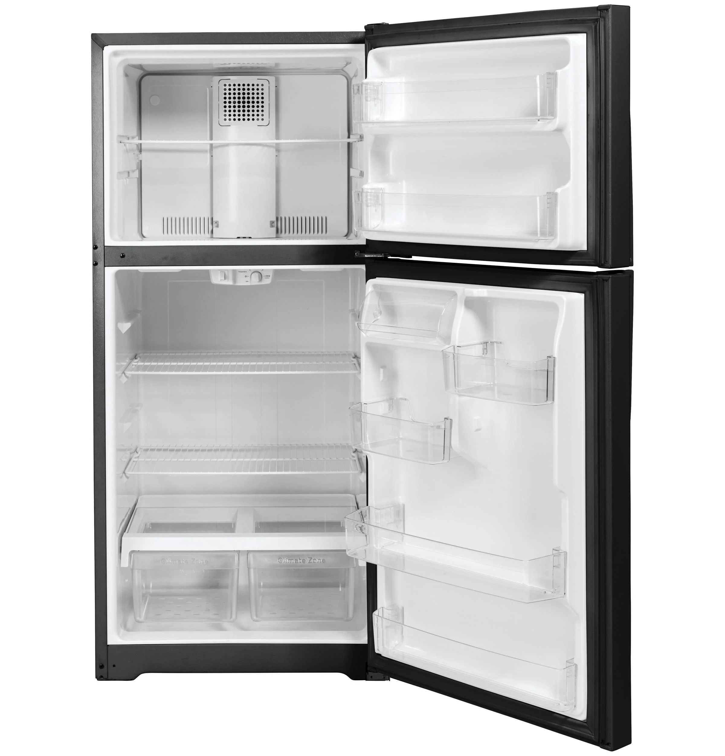GE APPLIANCES GTE19DTNRBB  TOP FREEZER FREESTANDING REFRIGERATOR White