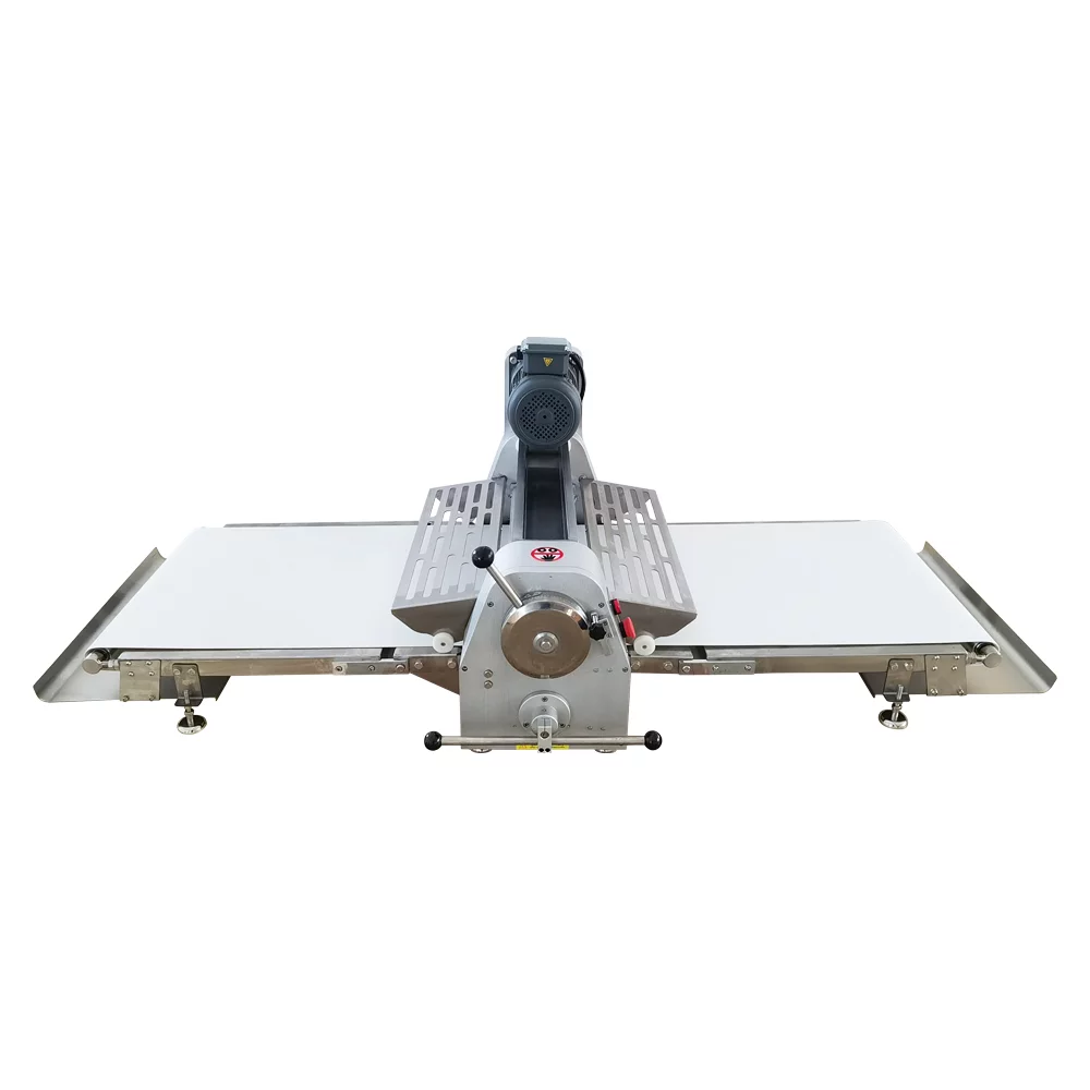 INTSUPERMAI Commercial Continuous Croissant Dough Sheeter Stainless Steel for Bakery
