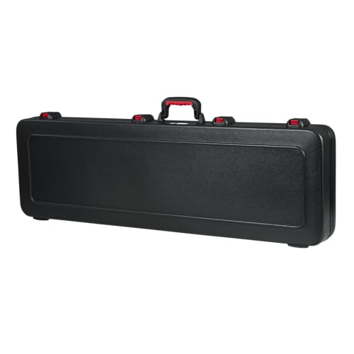 Gator Cases Molded Flight Case for Strat/Tele Style Electric Guitars with TSA Approved Locking Latch, (GTSA-GTRELEC)