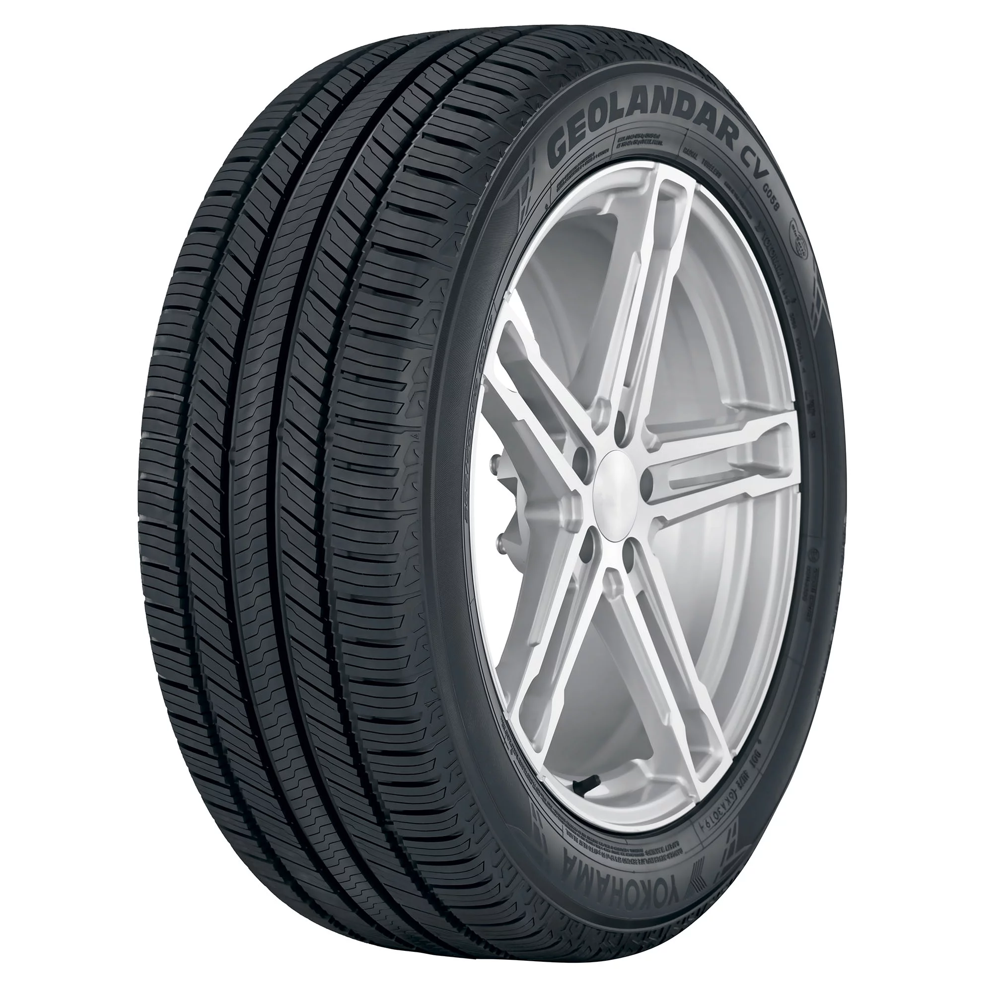Yokohama Geolandar CV G058 215/55R18XL 99V BW All Season Tire - Curated Treasures Market