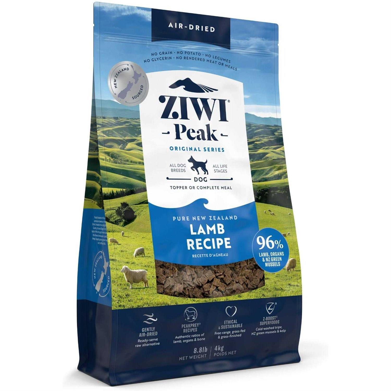 Ziwi Peak Air Dried Lamb Dog Food - Pet Supplies online store